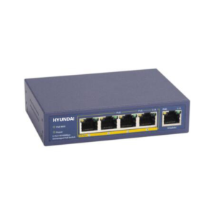 4 PoE prievadų komutatorius PoE Switch Hyundai HYU-262